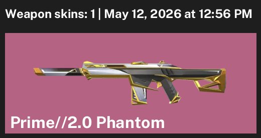 Phantom Prime 2.0, Sale, Ranked locked, Agents: 7, Skins: 1