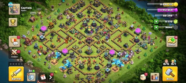 TH14 МАЙЖЕ МАКС🏆8570 ГЕМІВ🏆1151 МЕДАЛІВ🏆344 CWL МЕДАЛІВ🏆8X ОБЛАДНАННЯ🏆ГЕРОЇ 80-85-53-55-30🏆 NC БЕЗКОШТОВНО 🏆, 14 TH Родной Деревни
