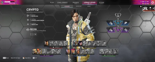 ☑️EA+STEAM+XBOX☑️LVL 54☑️SILVER RANK☑️8 LEGENDS☑️7 LEG ITEMS☑️6K LT☑️FULL ACCESS☑️, Серебро, 54 уровень, Реликвия: Нет