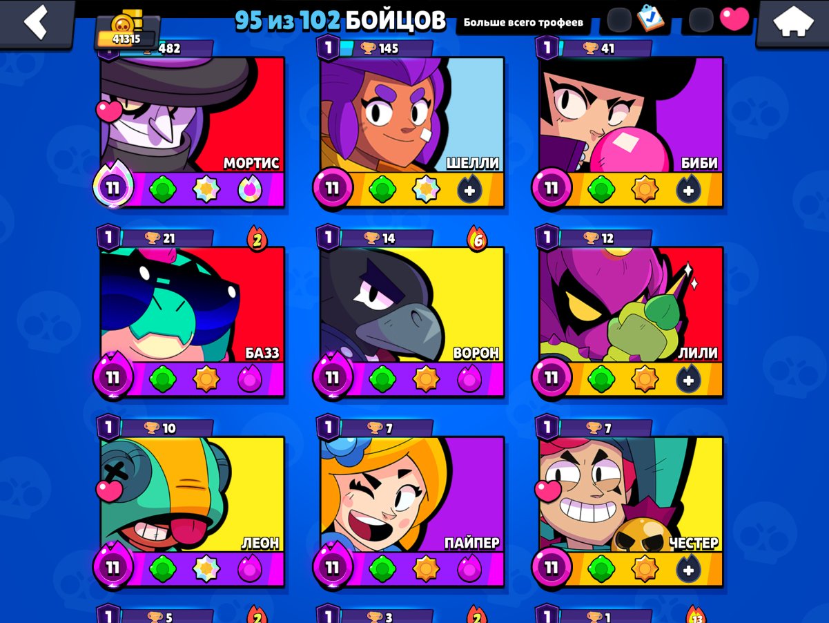 🔰BRAWLSTARS no passengers.🔰 🏆44000+🏆 👾14 HYPER CHARGES 👾🌟97 FIGHTERS 🌟🔥220+ SKINS 🔥, trophies 44000, brawlers 98, primes 12