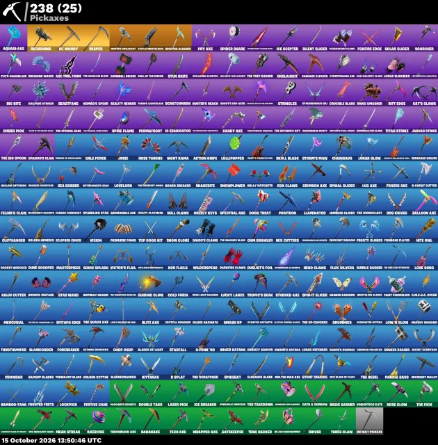 🚀 【FORTNITE】 ✨ OG STW, Skull Trooper, Lara Croft, Raider's Revenge, Omega ✨ 230 skins | 3036 level, Sale, skins 230