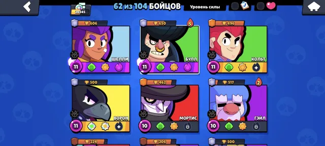 I'm selling an account with very old skins from the ps, trophies 20000, brawlers 62