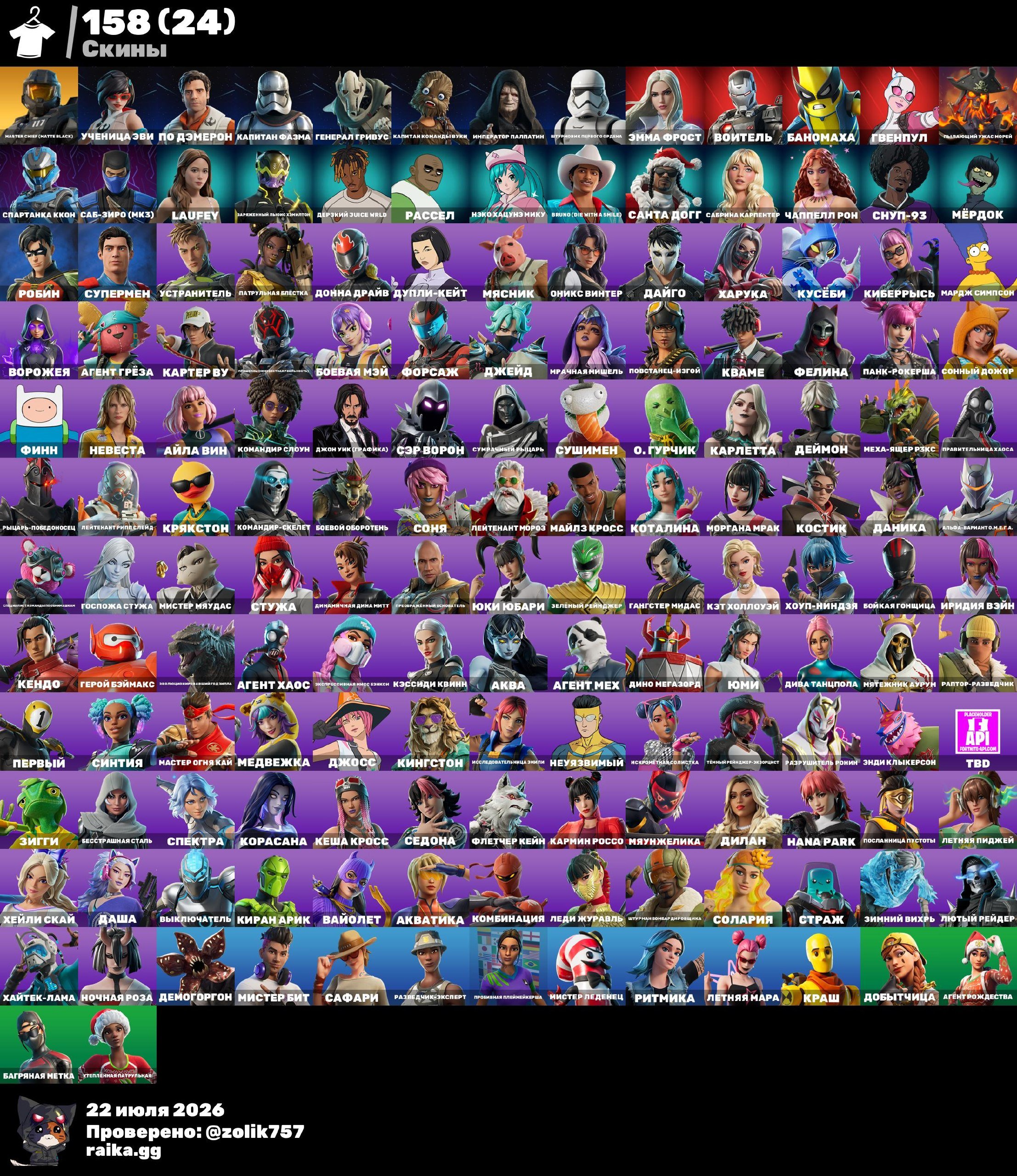 holy jammer dummy party diva safari surf witch, Sale, skins 158