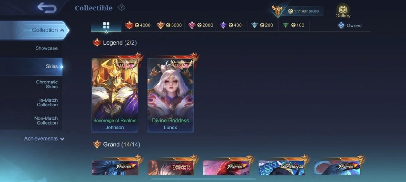 🔥‼️Selling a Very Stacked Mega Collector Level 5 Account | Lots of Event Skins🔥‼️, Sale, Rank: Epic, Level: 84, Winrate: 52%, Heroes: 120, Skins: 465