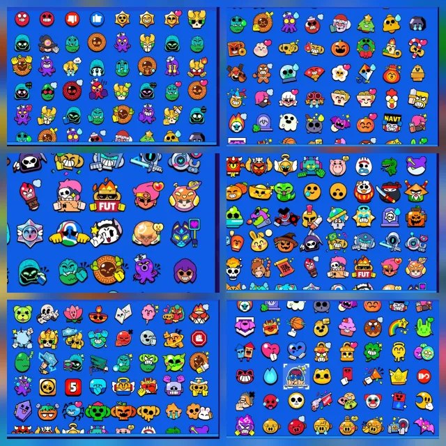 🔥 OLD ACCOUNT BRAWL STARS 2019 🌌70-11power🌌 (55.9K TROPHIES) 🏆 + 4 BP+ 🎟️ + CLASH ROYALE ⚔️, 55943 trophies, 108 brawlers, 17 primes