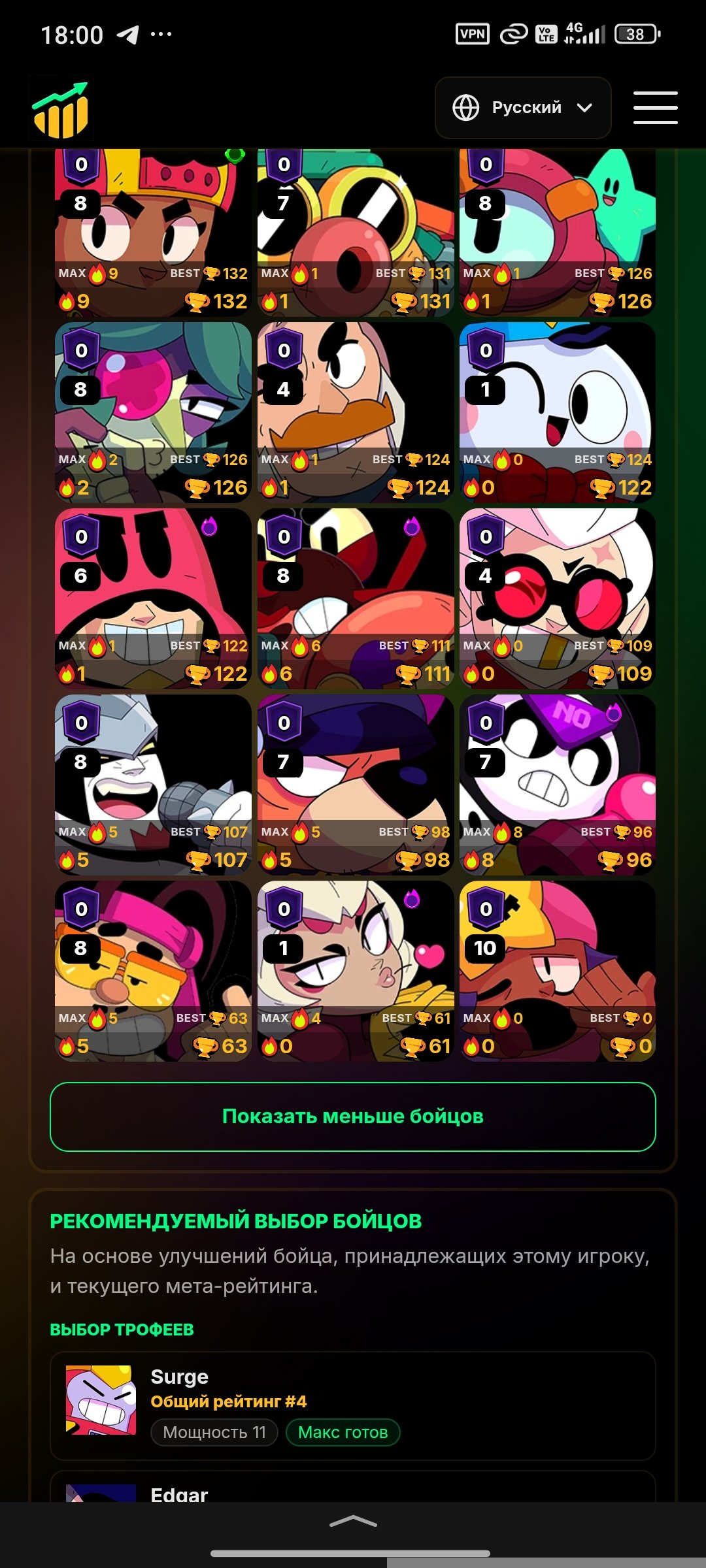 AUTO-DELIVERY | Brawl Stars Account👤 | Cups 33103🏆 | 🦁Fighters 78 | ⚡Full email access⚡(DESCRIPTION), trophies 33103, brawlers 78, primes 11