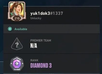 Personal Valorant account with full access to Kuronami, Primordium, Chaos, Gaia, Prime Vandal, etc., Sale, Diamond 3, Agents: 29, Skins: 45