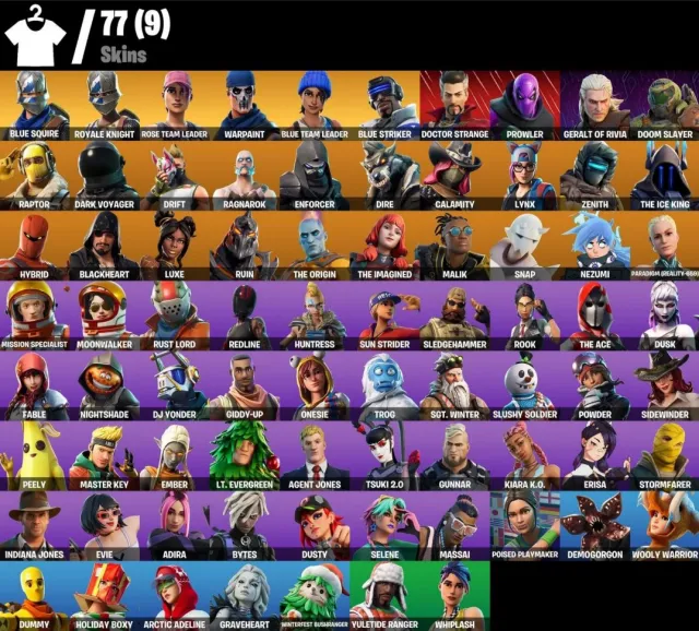 💎 ROYALE KNIGHT 💎 TAKE THE L 💎 TRUSTY NO. 2 💎 OLD PVE 👑 WITHOUT EMAIL 👑 OLD ACCOUNT, Sale, skins 77