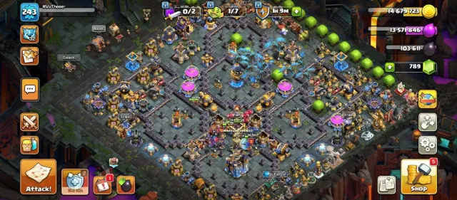 Th 18➤near max➤4 hero max➤8 epics max➤High base➤best equipment, 18 TH Родной Деревни, 10 TH Строителя