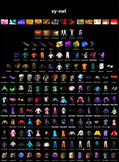 🔫 AUG MINAUTOR LV7 CHROMA + K98 LV2 (CHROMA) + M24 LV3 + ACE32 LV3 + NiER + Satoru Gojo's SET, Нет BATTLEGROUNDS Plus