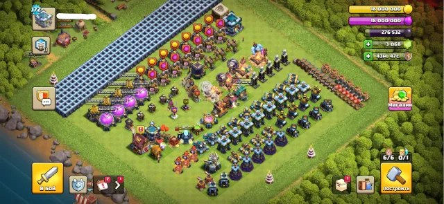 13 TH 100% full | 172 LVL | 75/75/50/50/25 | 11 epic gear | 3068 gems | 6 builders, 13 TH Home Village, 9 TH Builder