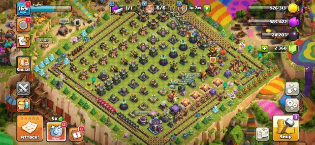 TOWN HALL 14 1700 CWL 🏆 6 BUILDERS 🍀 LEVEL 169 ☄️ GEAR 🫧 FULL ACCESS ⚡ FAST TRANSFER, 14 TH Home Village