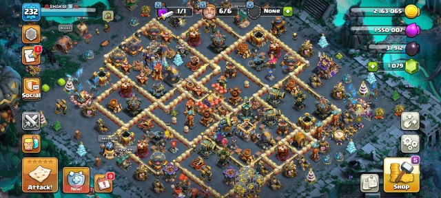 TH 18 Полный Макс~Герои-100/100/75/50~Призрачный Пейзаж~Cwl модели 657~Все Оборудование~Подключение к почте покупателя, 18 TH Родной Деревни, 10 TH Строителя