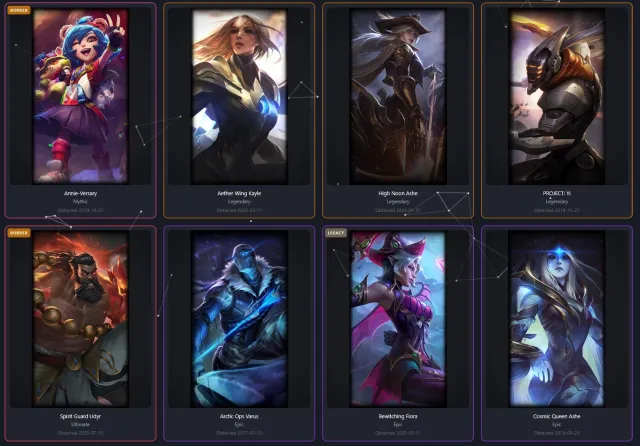 EUW / Spirit Guard Udyr, Victorious Morgana, Cowboy Ashe + TFT, Sale, level 352, champions 132, skins 43, Unranked