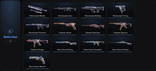 LINKS OF THE SECRET CIRCLES | 13 SKINS, Sale, Calibration not opened, Agents: 14, Skins: 13