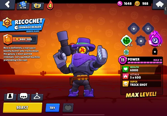 🌟Good account from 2019!🌟30-11 power!🌟Legend in ranked🌟 Bad Buzz🌟 Goldhand Belle🌟 Ninja Ash🌟, 42000 trophies, 99 brawlers, 16 primes