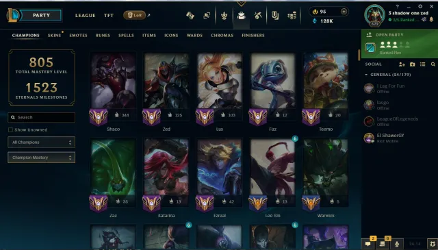 My League of Legends account is flawless., Sale, level 572, skins 198, Platinum
