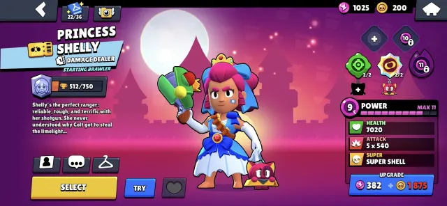 Juicy account with 2 Old BPs, 35388 trophies, 107 brawlers, 10 primes