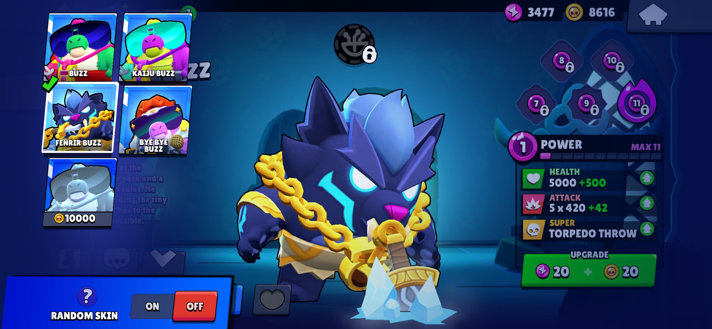 🌷🍁🔑 THIRD PRIME ON STARR NOVA 🌷🍁🔑 ALMOST MASTER 🌷🍁🔑 A LOT OF OLD SKINS 🌷🍁🔑 WAS BP+ 🌷🍁🔑, trophies 16135, brawlers 68