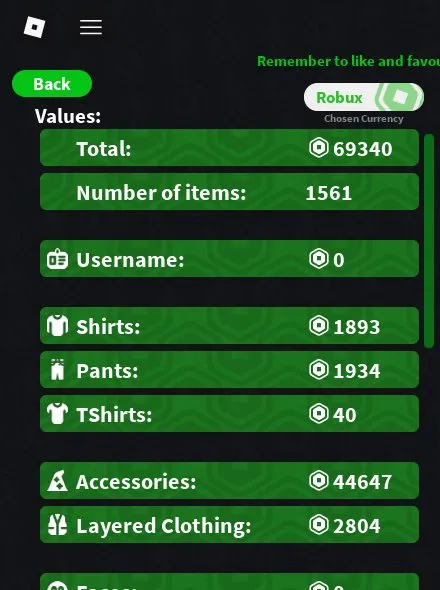 account suitable for both girls and boys, 80k+ donation, 11 pages of accessories, Sale, Voice chat: No