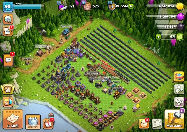 🔥💜【 18 TH | 5-10 Builders | 600+ GEMS | 5 BUILDERS | NICKNAME CHANGE |🔐GIVING EMAIL🔐AUTO DELIVERY💜🔥, 18 TH Home Village, 5 TH Builder
