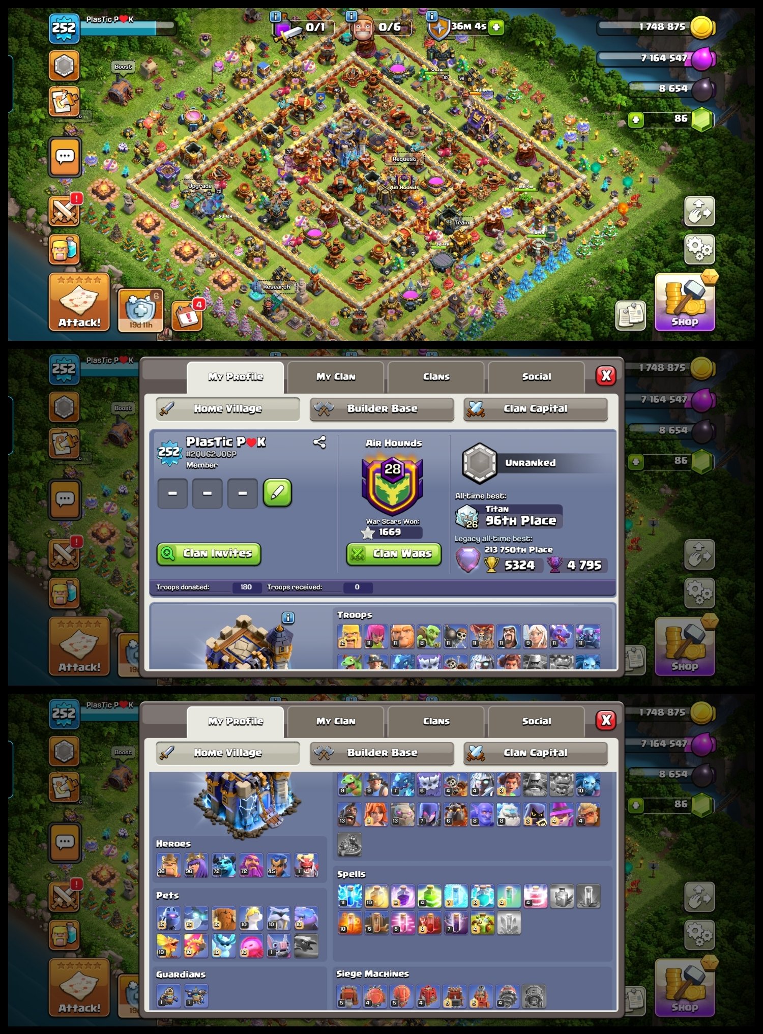 👑[XMAS TREES 2015-2024]🔶[CAKE 6th - 13th]🔴Max Type Th18🔴Hero(96,96,72,72,45)🔴Max BH.🔴 Spam OBSTACLES, 18 TH Main Village, 10 TH Builder