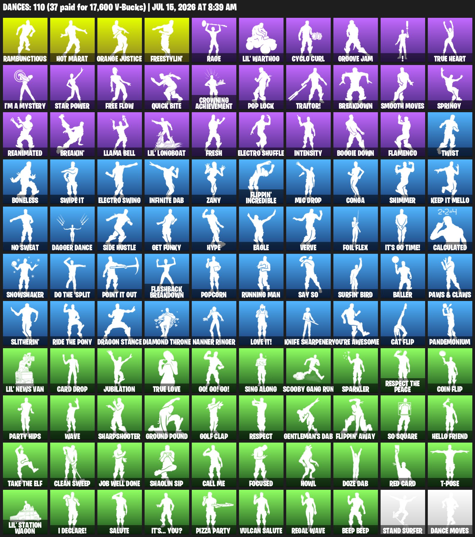 🌺209 skins 🌺231 picks🌺Grriz|Vivi Chroma|Sultura|Raz|Frostbite|Spire Assassin|Dark 4|Wookiee, Sale, skins 89