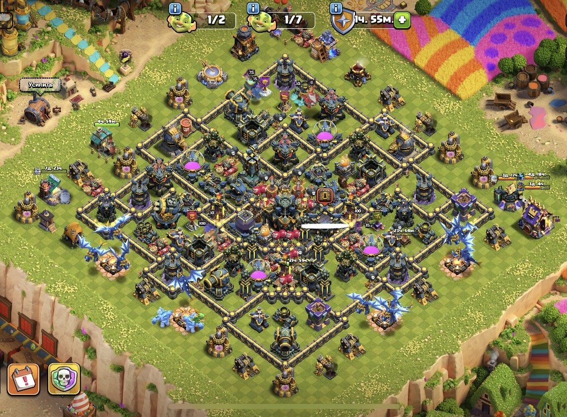 🔴 18 ТХ 🔴 CLASH OF CLANS + CLASH ROYALE + BRAWL STARS 🔴, 18 TH Main Village, 10 TH Builder