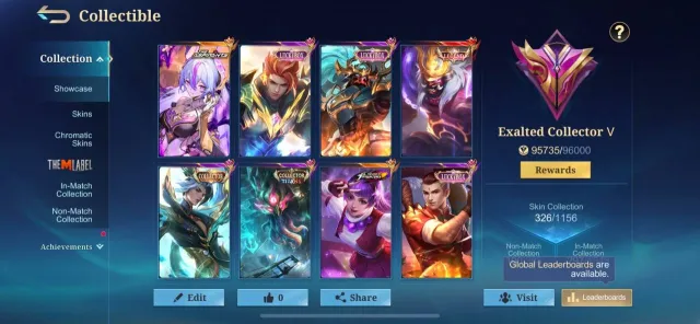 #AN6 326 SKINS | 133 HEROES | LEGENDARY FRANCO | KOF GINEVRA | VEXANA, Sale, Rank: Mythic, Level: 89, Win Rate: 53%, Heroes: 133, Skins: 326