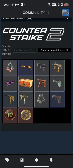 CS:GO ACCOUNT WITH PRIME, Sale, With inventory, Has PRIME, 10 CS Rating