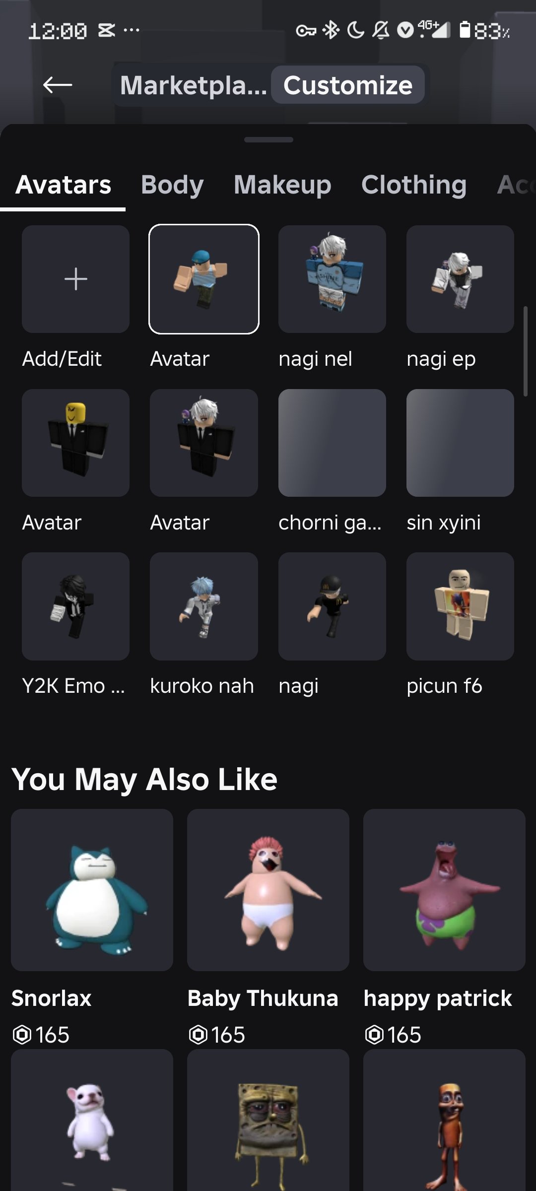 A good account with pumping in games: Forsaken, Sol'S RNG, BL Rivals, Azure Latch, etc., Sale, Voice chat: No
