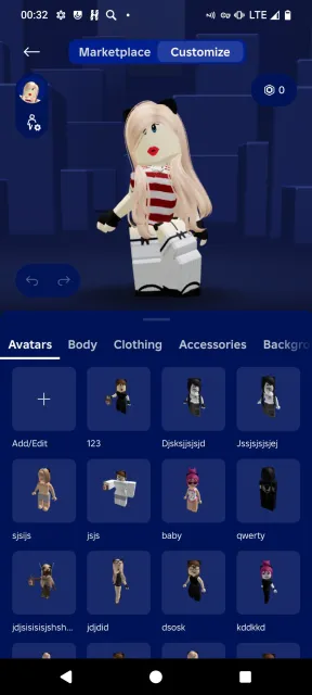 Roblox account for a girl with a cute avatar, ready to use, Sale, Voice chat: No