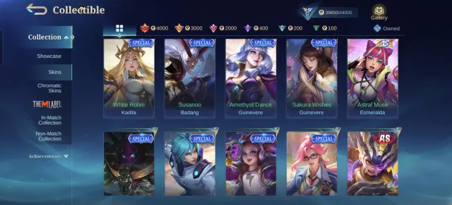 Collector Natalia 😍Luckybox Uranus🤯 Lightborn 2x🤩 Dragon Tamer 4x Meowkin 2x😍 REBIND✅, Sale, Rank: Legend, Level: 97, Win Rate: 52%, Heroes: 121, Skins: 178