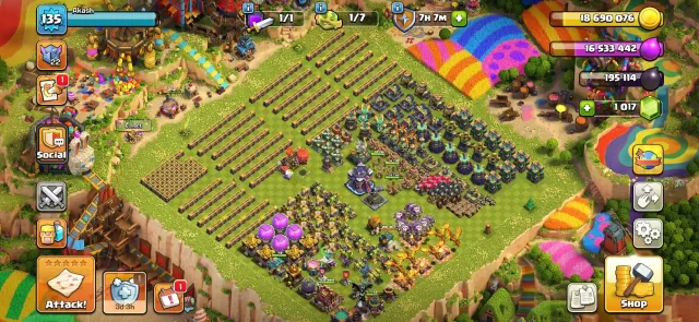 15 TH | 1,017 GEMS | 6 BUILDERS | 11 EPIC TROPHIES | 10 CWL | LOTS OF MAGIC ITEMS, 15 TH Home Village, 10 TH Builder Base