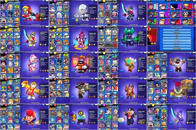 RED KING FRANK❤️NO GEM LOSS AND STORE WORKING❤️LEAGUE LEGEND❤️2 BRAWL PASS+❤️15 BUFFY❤️SEE PHOTOS, 26500 trophies, 70 brawlers, 12 primes