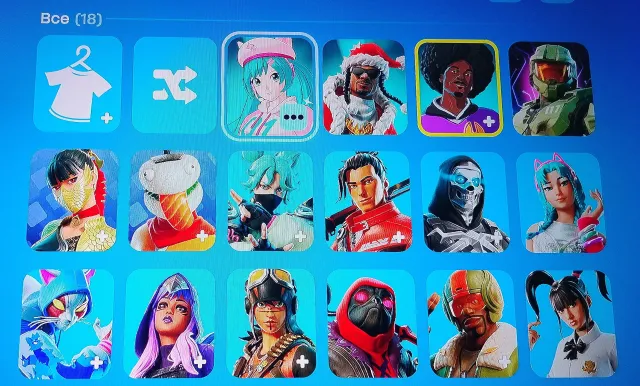 ⚡/Neko Hatsune Miko🔥/ Snoop-93 🔥/ Master Chief🔥/ Rogue Rebel🔥/ 200 VB/ Change of Mail /⚡, Sale, skins 18
