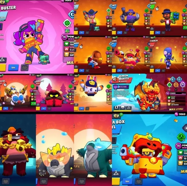 103/105👤51.755🏆Starry Shelly💫2BP+🎟️36 11 forces💪, trophies 51755, brawlers 103, primes 14