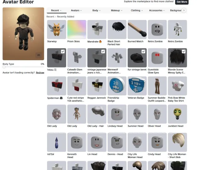 💎 Roblox (10k R$ Spent) | Huge amount of Offsale items | Male Account 💎, Sale, Voice chat: No