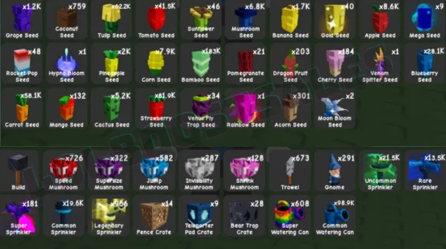 Grow a garden 2 - Best account — 50% discount - Read the description, Accounts