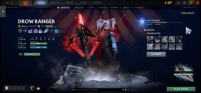 Exklusive Arkanas Drow, Void, Razor, WK, Shaker, Sets und Dinge, Verkauf, 2500 MMR, 9500 Ehrlichkeit, 9500 Höflichkeit, 5000 Spiele, 6000 Stunden