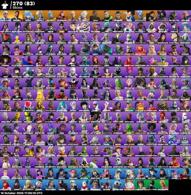 🦄 【FORTNITE】 🌸 Chun-Li, Blizzard Bomber, John Wick, Nezumi 🌸 270 скинов | 1373 ур. | 100 V-Bucks, Продажа, скины 270