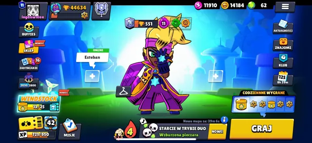 44.6k🏆 | 104/105 brawlers | Personal account | Supercell ID re-link, 44634 trophies, 104 brawlers, 11 primes