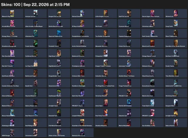 🍀EUROPE🍀💎⟨⟨ 100 SKINS | 156 CHAMPIONS | 204 LEVEL ⟩⟩💦⟨⟨ 18771 BE + 3499 OE ⟩⟩💦, Sale, level 204, champions 156, skins 100, No rank