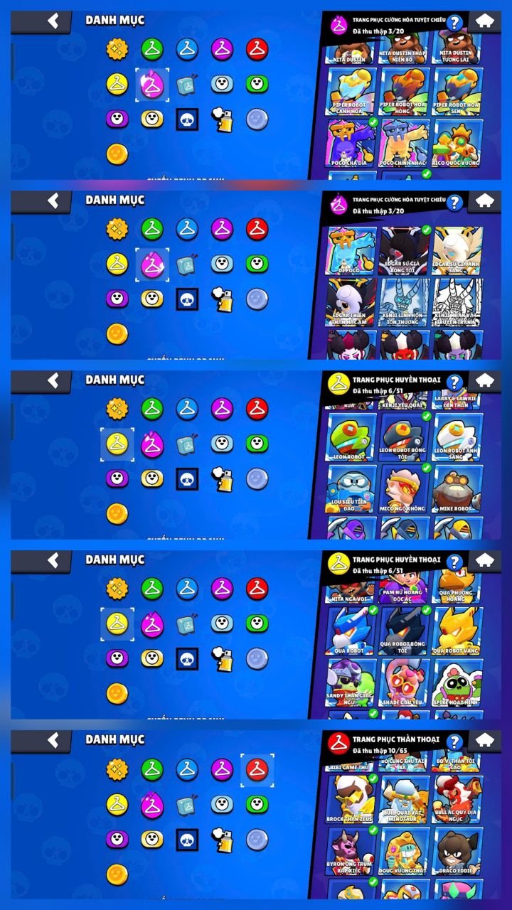 BS# 10➤91/104 Brawlers🌵 25 Max⚡ 26 Hypercharges🔥trophy 22074➤ Rare & Super Rare Skins🎭, trophies 37619, brawlers 91, primes 25