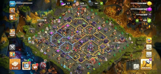 【15 TH】 ❰🌟FULL 95%🌟❱ 🟢【62/75/49/50/36/10】🟢【✨ TOP DECORATIONS✨】🟢【🔹FAT LOOT 🔹】, 15 TH Native Village, 9 TH Builder