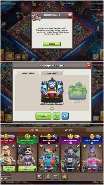 ➤Th18-Rare➤Wwe Full Skin+Scenry Sets➤ Max Type Heros➤10 Equipment Max] ➤Good Heros Skin | BEST DEAL, 18 TH Родной Деревни, 10 TH Строителя