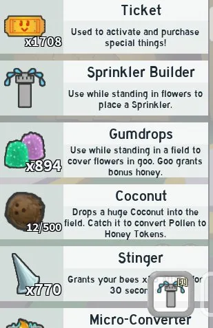 🔥7 EVENT🔥43 BEES🔥1708 TICKETS + GUMMY BEE + VICIOUS BEE + 1 DIAMOND EGG🔥6.915KKK honey🌚10-8 lvl🔥🌚, Accounts