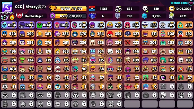 ❄️🧊 СТАРТОВЫЙ АККАУНТ В BRAWL STARS! | 19K 🏆 | СКИНОВ НА 9000 ГЕМОВ 💎86 БОЙЦОВ❄️, 19000 кубков, 86 бравлеров, 4 праймов