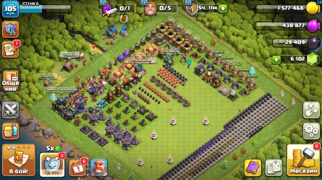 17 TH | 6,102 GEMS | 5 BUILDERS | 5 EPIC ITEMS | 13 lvl CC | MANY MAGIC ITEMS, 17 TH Home Village, 9 TH Builder