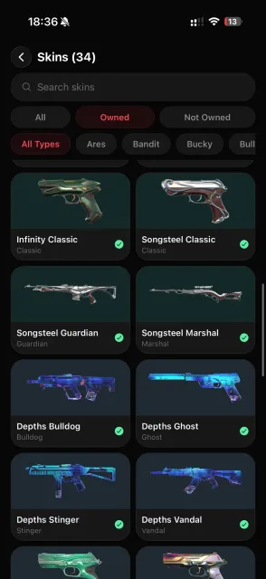 Personal account, full re-link, rank asc 2, many skins, Sale, Bloom 2, Agents: 29, Skins: 34